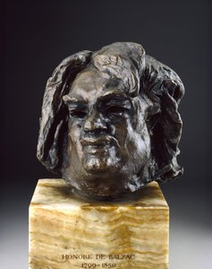 Balzac, leder før den siste studien (bronse)