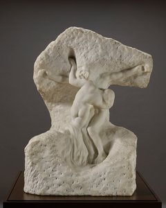 Kristus og Maria Magdalena av Auguste Rodin