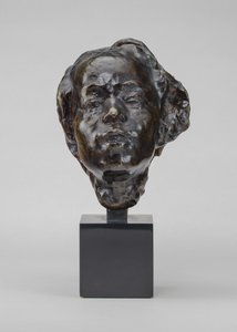 Leder for Hanako Ohta Hisa, modell c. 1908, støpt 1965. av Auguste Rodin