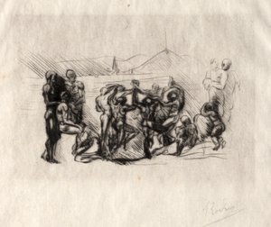 La Ronde, 1883. av Auguste Rodin