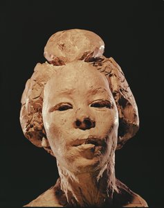 Madame Hanako, 1908 (clay) av Auguste Rodin