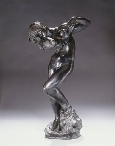 Meditasjon, 1885 og 1924 av Auguste Rodin