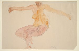 Nakendans av Auguste Rodin