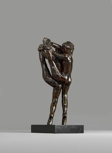 Pas de deux B, ca. 1911 av Auguste Rodin