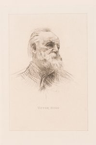 Portrett av Victor Hugo av Auguste Rodin