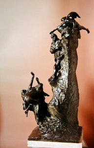Studie av monumentet til Victor Hugo av Auguste Rodin