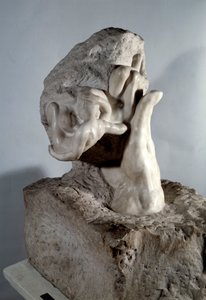 The Hand of God Marmorskulptur av Auguste Rodin (1840-1917) Paris fra det 20. århundre, Musee Rodin av Auguste Rodin
