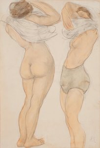 To figurer, n.d. av Auguste Rodin