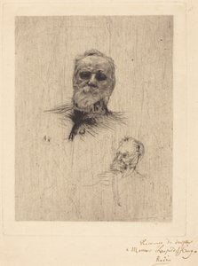 Victor Hugo, De Face av Auguste Rodin
