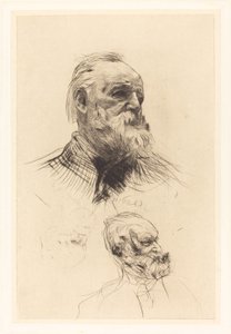 Victor Hugo, Three Quarters av Auguste Rodin
