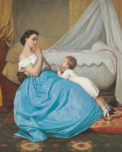 En sengetidsbønn, 1858