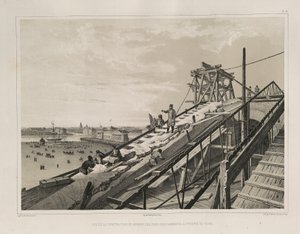 Cornice Construction Fra: The Construction of the Saint Isaacs Cathedral, 1845