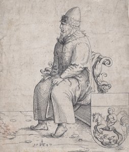 Basil Basilius, storhertug av Russland, 1547. av Augustin Hirschvogel