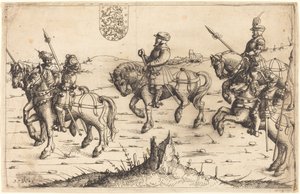 Herbersteins reise til Danmark, 1546. av Augustin Hirschvogel