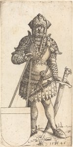 Ludwig II, konge av Ungarn, 1546. av Augustin Hirschvogel