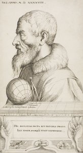 Selvportrett av Augustin Hirschvogel