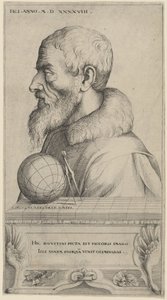 Selvportrett, 1548. av Augustin Hirschvogel