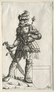 Sigismund II, konge av Polen, 1546. av Augustin Hirschvogel