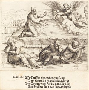 Kvalen i hagen, 1548. av Augustin Hirschvogel