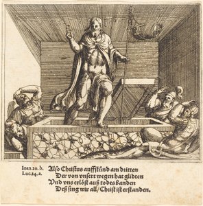 Oppstandelsen. av Augustin Hirschvogel