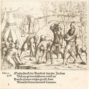 De tolv steinene og vannet i Jordan er delt
