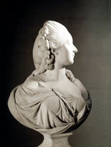 Portrett av Jeanne Becu, grevinne (eller madame) du Barry (1743-1793) Marmorskulptur av Augustin Pajou (1730-1809) Paris, Musee du Louvre - Madame du Barry (født Marie Jeanne Becu