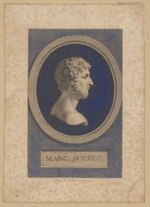 Marcus Aurelius Antoninus, romersk keiser 161-180, forfatter og filosof (Marcus Aurelius Antoninus, Marcus Annius Aurelius Verus, 121 Roma - 180 Vindobona)