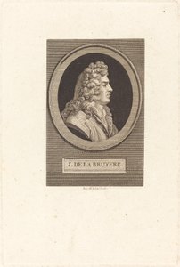 Jean de La Bruyere av Augustin de Saint Aubin