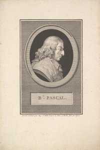 Portrett av Blaise Pascal, 1802. av Augustin de Saint Aubin
