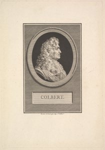Portrett av Colbert, 1800. av Augustin de Saint Aubin
