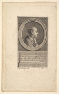 Portrett av Gessner, 1775. av Augustin de Saint Aubin