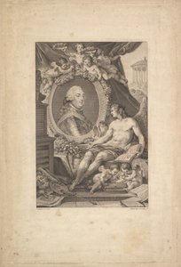 Portrett av Louis-Philippe, hertug av Orleans, 1778. av Augustin de Saint Aubin