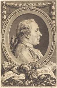 John Monet av Augustin de Saint Aubin after Charles Nicolas Cochin II