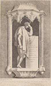 Monument til Nicolai Wanostrocht av Augustine Aglio after John Flaxman