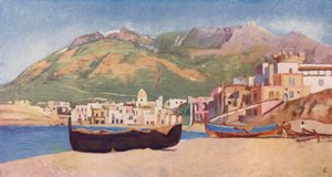 Forio Ischia (farge litho)