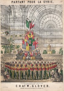 Avreise til Syria. Crystal Palace, 28. oktober 1854