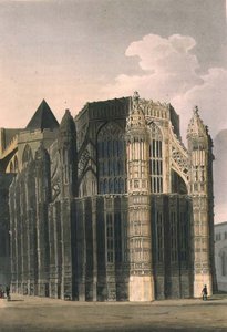 The Chapel of Henry VII viser Two Renovated Pinnacles, plate 4 fra 