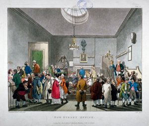 Bow Street Police Court, Westminster, London, 1808