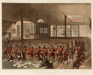 Postkontoret, c1808