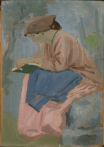 En kvinne som leser - provençalsk studie