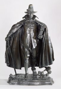 The Puritan, 1899 (mørk brunsvart patinert bronse)