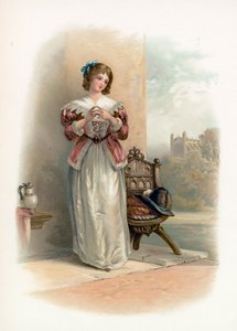 Anne Page fra Merry Wives of Windsor av Augustus Wall Callcott