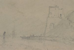 Studier av komposisjon (tegning) av Augustus Wall Callcott