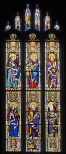 Apostler, 1837 (farget glass) av Augustus Welby Northmore Pugin