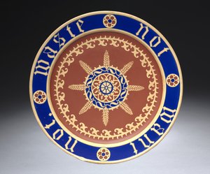 Brødtallerken, ca.1850 av Augustus Welby Northmore Pugin