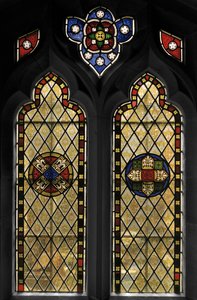 Cloister Window, 1846 (farget glass) av Augustus Welby Northmore Pugin