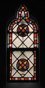 Confessional Window in the Lady Chapel, 1849 (farget glass)