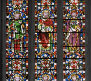 Jesse Tree, detalj, 1848 (farget glass) av Augustus Welby Northmore Pugin