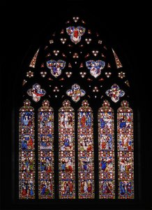 Life Of Christ, 1850 (farget glass) av Augustus Welby Northmore Pugin