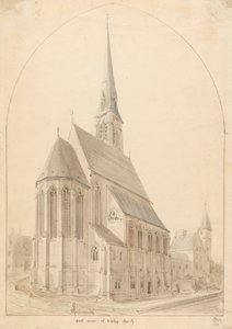 Our Blessed Lady and St Thomas of Canterbury, Dudley: Perspektiv av Augustus Welby Northmore Pugin